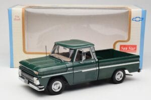 Chevrolet C-10 Vihreä Sun Star 1:18 1360 Metalli — kuva 8 / 8
