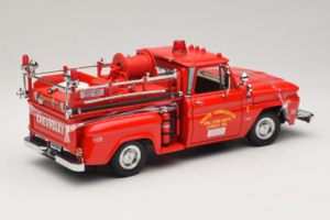 Chevrolet C-20 Fire Truck Sun Star 1:18 1383 Metalli — kuva 2 / 6