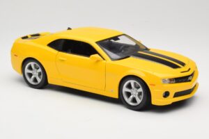 Chevrolet Camaro SS RS Keltainen Maisto 1:18 31173 Metalli — kuva 6 / 8