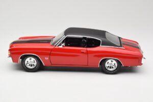 Chevrolet Chevelle SS 454 Punainen Maisto 1:18 531892 Metalli — kuva 4 / 8