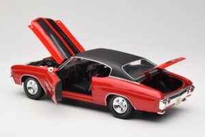 Chevrolet Chevelle SS 454 Punainen Maisto 1:18 531892 Metalli — kuva 5 / 8