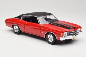 Chevrolet Chevelle SS 454 Punainen Maisto 1:18 531892 Metalli — kuva 6 / 8