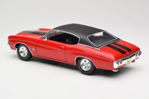 Chevrolet Chevelle SS 454 Punainen Maisto 1:18 531892 Metalli — kuva 7 / 8