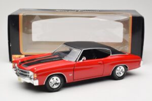 Chevrolet Chevelle SS 454 Punainen Maisto 1:18 531892 Metalli — kuva 8 / 8