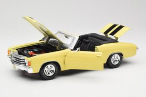 Chevrolet Chevelle SS 454 Keltainen Maisto 1:18 531890 Metalli — kuva 2 / 8
