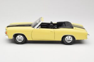 Chevrolet Chevelle SS 454 Keltainen Maisto 1:18 531890 Metalli — kuva 4 / 8