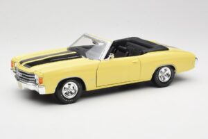 Chevrolet Chevelle SS 454 Keltainen Maisto 1:18 531890 Metalli