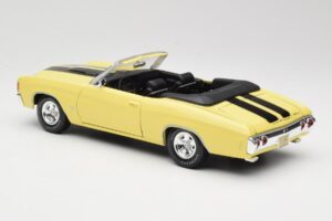 Chevrolet Chevelle SS 454 Keltainen Maisto 1:18 531890 Metalli — kuva 7 / 8