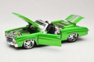Chevrolet Chevelle SS Avoauto Vihreä Maisto 1:18 31099 Metalli — kuva 2 / 8
