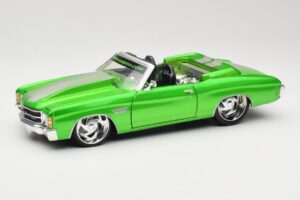 Chevrolet Chevelle SS Avoauto Vihreä Maisto 1:18 31099 Metalli