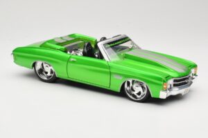 Chevrolet Chevelle SS Avoauto Vihreä Maisto 1:18 31099 Metalli — kuva 6 / 8