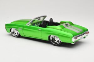 Chevrolet Chevelle SS Avoauto Vihreä Maisto 1:18 31099 Metalli — kuva 7 / 8