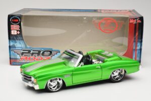 Chevrolet Chevelle SS Avoauto Vihreä Maisto 1:18 31099 Metalli — kuva 8 / 8