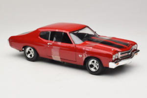 Chevrolet Chevelle SS Fast & Furious Punainen Johnny Lightning 1:18 39578 Metalli — kuva 4 / 6