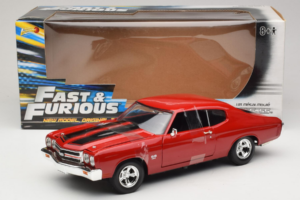 Chevrolet Chevelle SS Fast & Furious Punainen Johnny Lightning 1:18 39578 Metalli — kuva 6 / 6