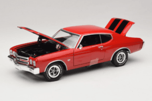 Chevrolet Chevelle SS Punainen Jack Reacher Auto World 1:18 AWSS109/06 Metalli — kuva 2 / 8