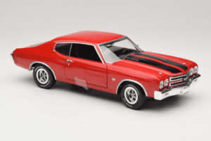Chevrolet Chevelle SS Punainen Jack Reacher Auto World 1:18 AWSS109/06 Metalli — kuva 6 / 8