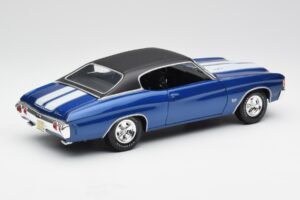 Chevrolet Chevelle SS 454 Sininen Maisto 1:18 531886 Metalli — kuva 3 / 8