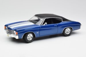 Chevrolet Chevelle SS 454 Sininen Maisto 1:18 531886 Metalli