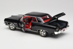 Chevrolet Chevelle Z-16 Musta American Muscle 1:18 AMM1061/06 Metalli — kuva 5 / 8