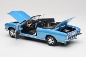 Chevrolet Corvair Monza Avoauto Sininen Road Signature 1:18 92498 Metalli — kuva 5 / 8