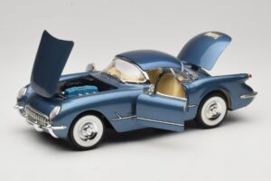Chevrolet Corvette C1 Sininen Mira 1:18 6105 Metalli — kuva 2 / 8