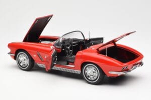 Chevrolet Corvette C1 Avoauto Roman Punainen AUTOart 1:18 71102 Metalli — kuva 5 / 8