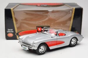 Chevrolet Corvette C1 Hopea Bburago 1:18 3034 Metalli — kuva 8 / 8