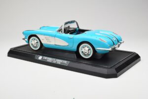 Chevrolet Corvette C1 Hard Top Sininen Solido 1:12 1202-M1 Metalli — kuva 7 / 8