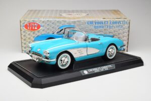 Chevrolet Corvette C1 Hard Top Sininen Solido 1:12 1202-M1 Metalli — kuva 8 / 8