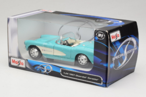 Chevrolet Corvette C1 Mintunvihreä Maisto 1:24 31275 Metalli — kuva 3 / 3