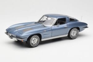 Chevrolet Corvette C2 Siniharmaa Metallic AUTOart 1:18 71182 Metalli