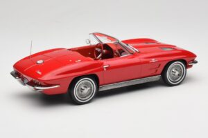 Chevrolet Corvette C2 Sting Ray Avoauto Riverside Red Norev 1:18 189056 Metalli — kuva 2 / 6