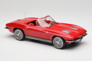 Chevrolet Corvette C2 Sting Ray Avoauto Riverside Red Norev 1:18 189056 Metalli — kuva 4 / 6