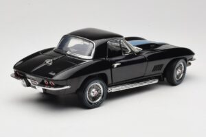 Chevrolet Corvette C2 Musta American Muscle 1:18 AMM1099/06 Metalli — kuva 3 / 8