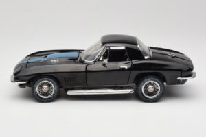 Chevrolet Corvette C2 Musta American Muscle 1:18 AMM1099/06 Metalli — kuva 4 / 8