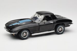 Chevrolet Corvette C2 Musta American Muscle 1:18 AMM1099/06 Metalli