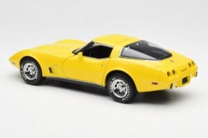Chevrolet Corvette C3 Keltainen UT Models 1:18 21074 Metalli — kuva 7 / 8