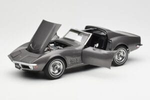 Chevrolet Corvette C3 Spider Laguna Harmaa Metallic AUTOart 1:18 71173 Metalli — kuva 2 / 8