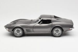 Chevrolet Corvette C3 Spider Laguna Harmaa Metallic AUTOart 1:18 71173 Metalli — kuva 4 / 8