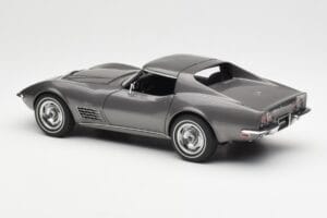 Chevrolet Corvette C3 Spider Laguna Harmaa Metallic AUTOart 1:18 71173 Metalli — kuva 7 / 8