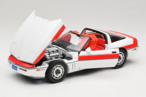 Chevrolet Corvette C4 A-Team Valkoinen GreenLight 1:18 13532 Metalli — kuva 2 / 8