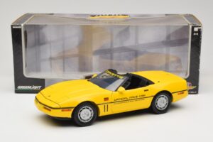 Chevrolet Corvette C4 Indianapolis 500 Pace Car Keltainen Greenlight 1:18 11801-06 Metalli — kuva 8 / 8