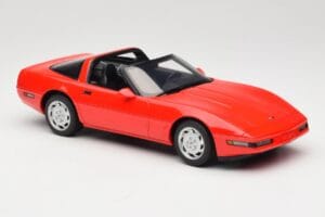 Chevrolet Corvette C4 Torch Red GT Spirit 1:18 GT537 Hartsi — kuva 4 / 6