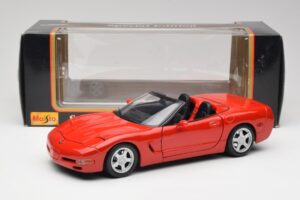Chevrolet Corvette C5 Avoauto Torch Punainen Maisto 1:18 50318 Metalli — kuva 8 / 8