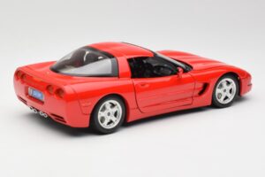 Chevrolet Corvette C5 Punainen Bburago 1:18 3066 Metalli — kuva 3 / 8