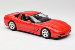 Chevrolet Corvette C5 Punainen Bburago 1:18 3066 Metalli — kuva 6 / 8