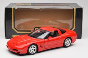 Chevrolet Corvette C5 Punainen Bburago 1:18 3066 Metalli — kuva 8 / 8