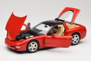 Chevrolet Corvette C5 Targa Punainen UT Models 1:18 21001 Metalli — kuva 2 / 8