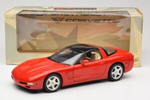Chevrolet Corvette C5 Targa Punainen UT Models 1:18 21001 Metalli — kuva 8 / 8